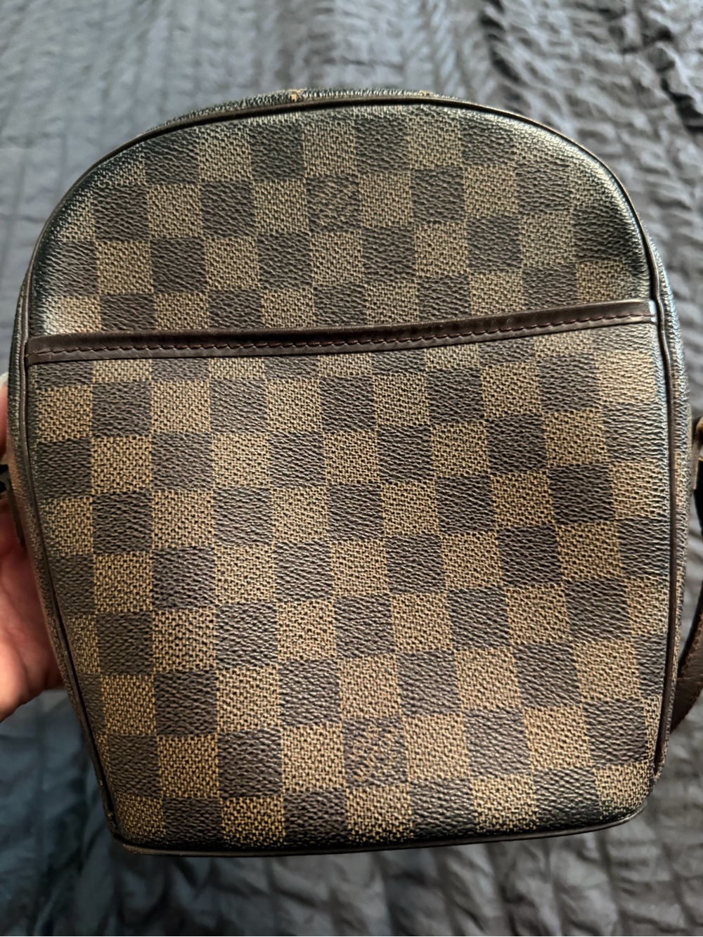 Louis Vuitton Ipaname Damier Ebene canvas crossbody